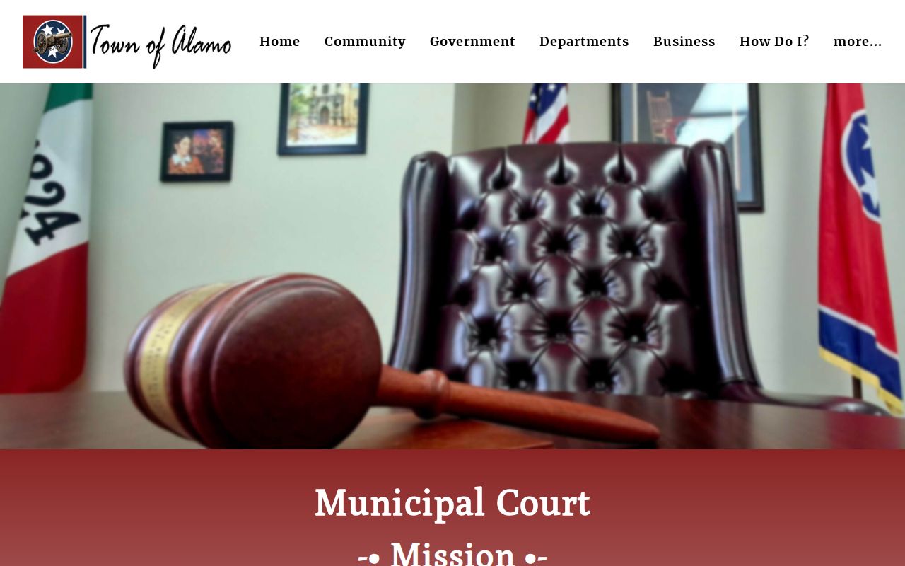 Crockett County traffic warrant guidance, Alamo Municipal Court instructions